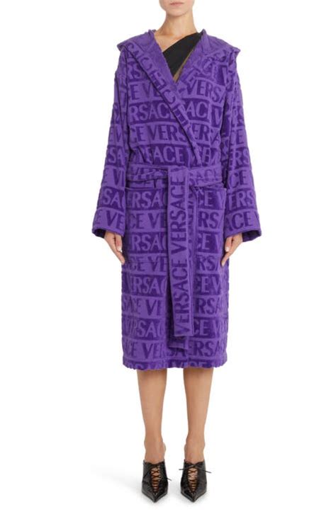 versace robe teal|Women's Versace Robes & Wraps .